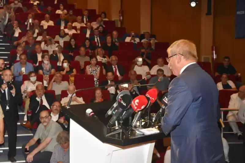 GELECEK PARTİSİ GENEL BAŞKANI AHMET DAVUTOĞLU'NUN HÜR DÜŞÜNCE HAREKETİ'NİN GENEL KURULUNA KATILDI