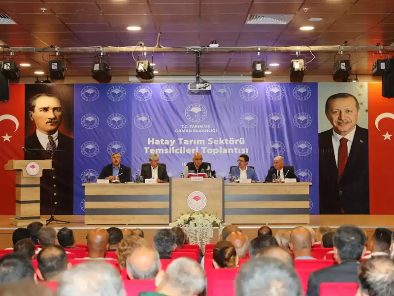 Tarım Ve Orman Bakanı Prof. Dr. Kirişci, Hatay’da