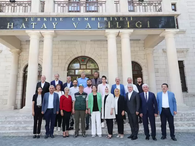 Tarım Ve Orman Bakanı Prof. Dr. Kirişci, Hatay’da