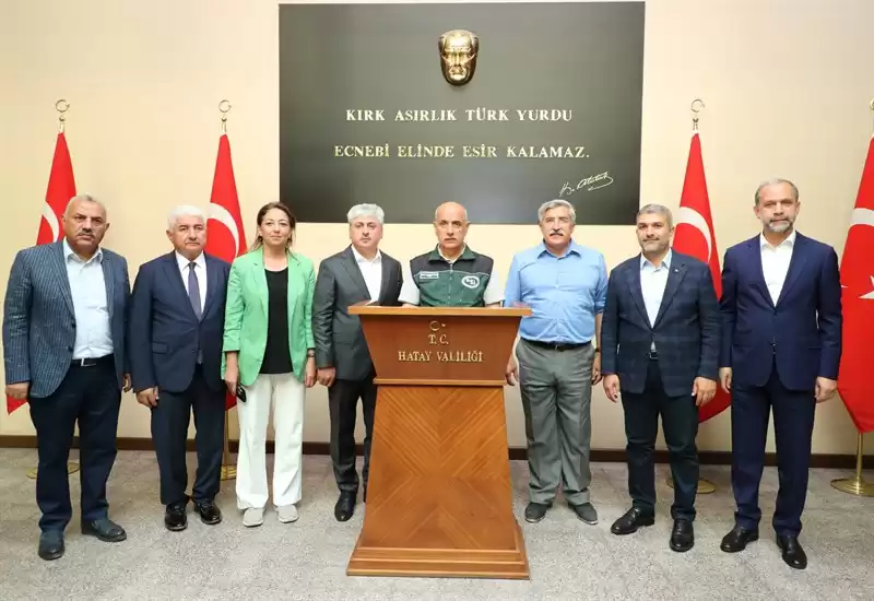 Tarım Ve Orman Bakanı Prof. Dr. Kirişci, Hatay’da