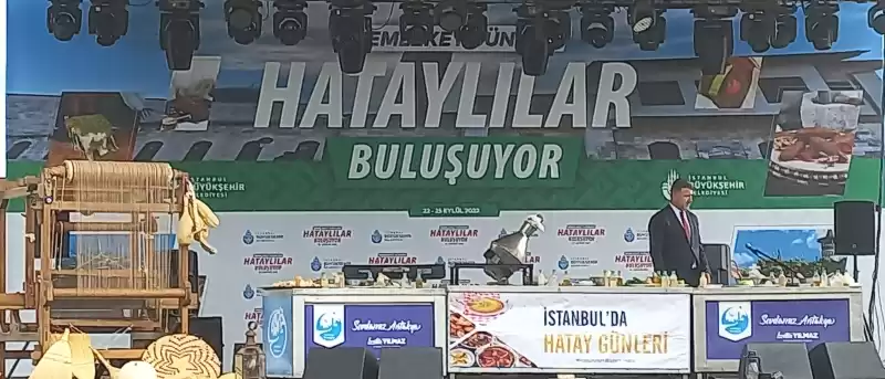 İSTANBUL HATAY LEZZETLERİYLE BULUŞTU