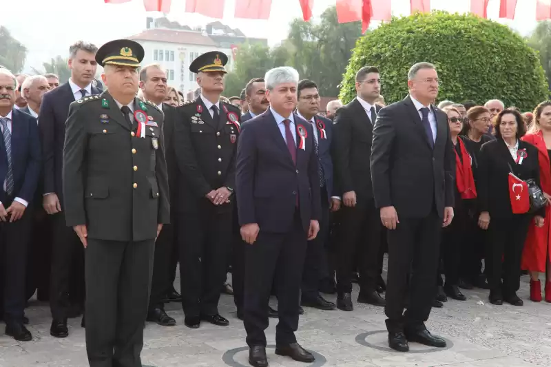 ULU ÖNDER ATATÜRK HATAY’DA TÖRENLERLE ANILDI