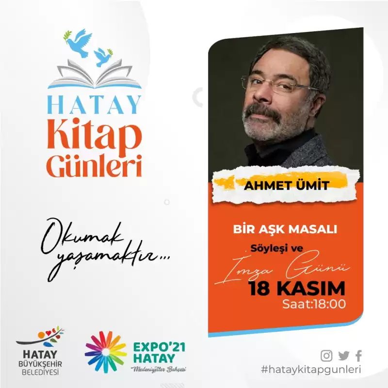 HATAY KİTAP GÜNLERİ BAŞLIYOR