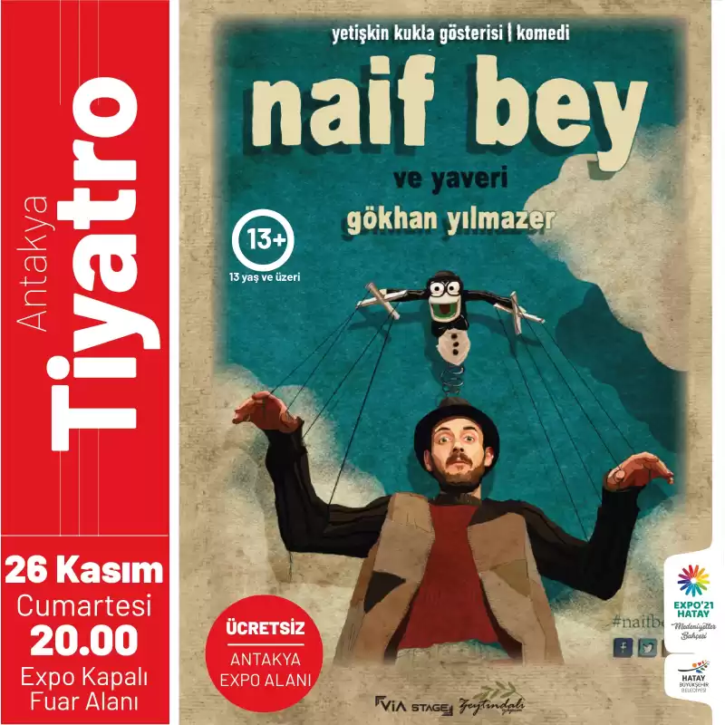 1.HATAY KARAGÖZ KUKLA FESTİVALİ BAŞLIYOR