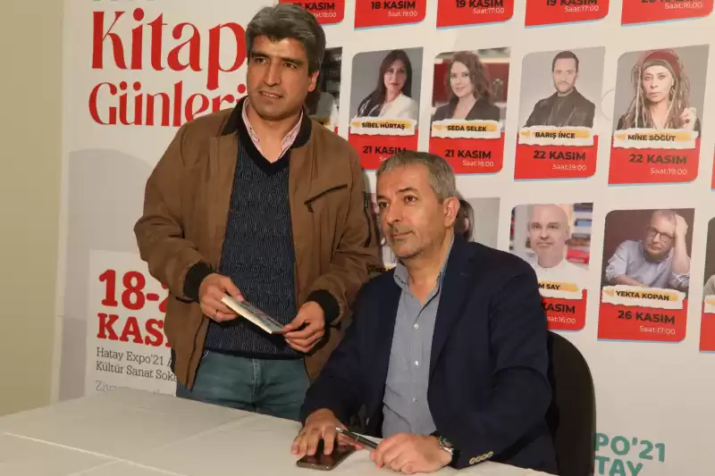 HATAY KİTAP GÜNLERİ İKİNCİ GÜNÜNDE GAZETECİLER SÖYLEŞİSİ DÜZENLENDİ