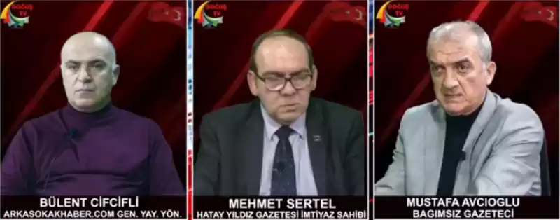 BÜLENT CİFCİFLİ MEHMET SERTEL DERDİMİZ HATAY PROGRAMINDA BU HAFTA MUSTAFA AVCIOĞLU 4 OCAK 2022