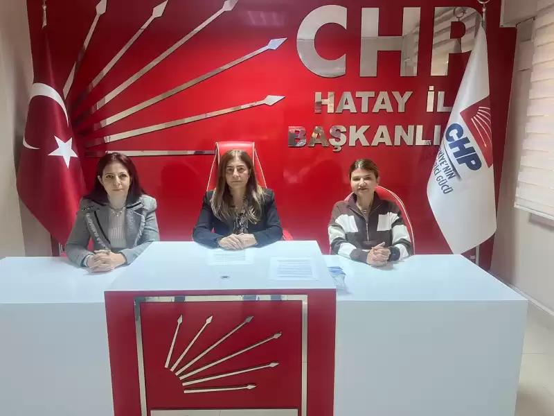 CHP KADIN KOLLARI İL VE İLÇE BAŞKANLARININ 25 KASIM KADINA YÖNELİK ŞİDDETE KARŞI ULUSLARARASI MÜCADELE GÜNÜ'NE İLİŞKİN BASIN AÇIKLAMASI