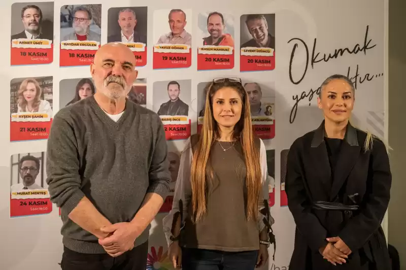 USTA OYUNCU VE YAZAR ERCAN KESAL HATAYLI SEVENLERİ İLE BULUŞTU