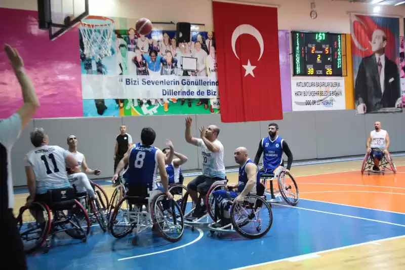 HATAY BÜYÜKŞEHİR BELEDİYESPOR-TUZLA BELEDİYESPOR: 86-64 