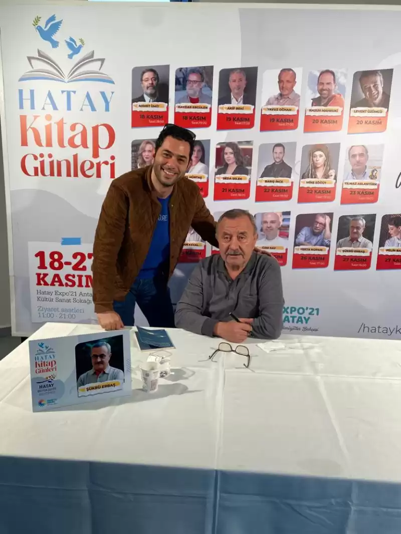 ÜNLÜ YAZARLAR EXPO’DA HATAYLILAR İLE BULUŞTU 