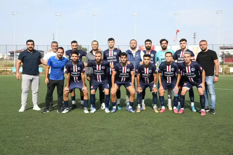 ANTAKYA BELEDİYESİ FUTBOL TAKIMINDAN GALİBİYET 