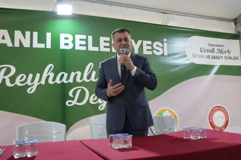 REYHANLI’DA CEMİL MERİÇ İRFAN VE SANAT GÜNLERİ, TÜM COŞKUSUYLA DEVAM EDİYOR