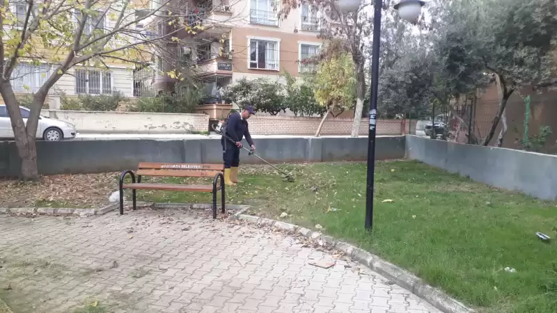 ANTAKYA BELEDİYESİ, PARK VE YEŞİL ALAN ÇALIŞMALARINI SÜRDÜRÜYOR