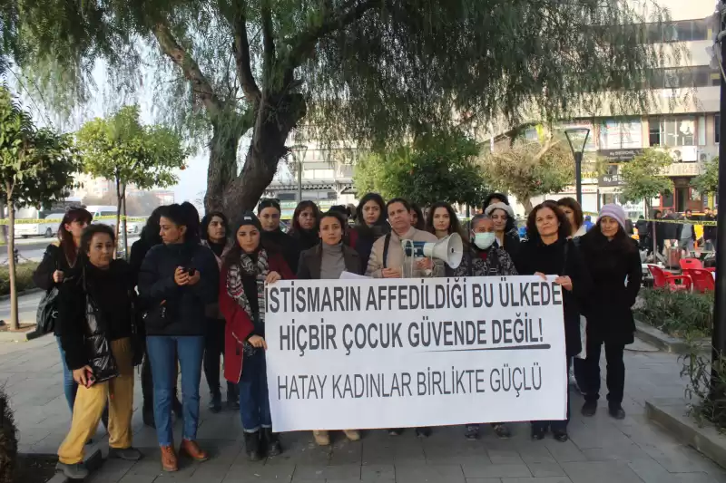 Hatay Kadınlar Birlikte Güçlü Platformu Basın Açıklaması Yaptı