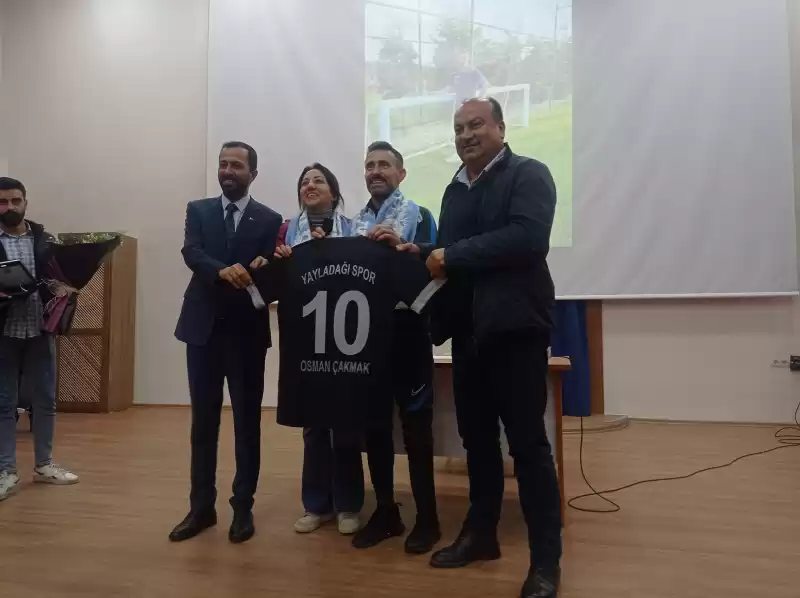 AMPUTE FUTBOL MİLLİ TAKIMI TEKNİK DİREKTÖRÜ ÇAKMAK YAYLADAĞI’NDA