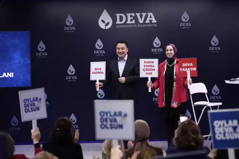 DEVA PARTİSİ KADIN EYLEM PLANINI AÇIKLADI