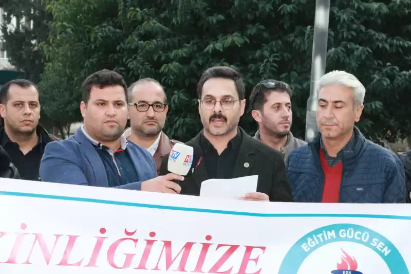 SENDİKAL ÖZGÜRLÜKLERİ İPOTEK ALTINA ALINAN EĞİTİM ÇALIŞANLARI GEÇİM DERDİNDE