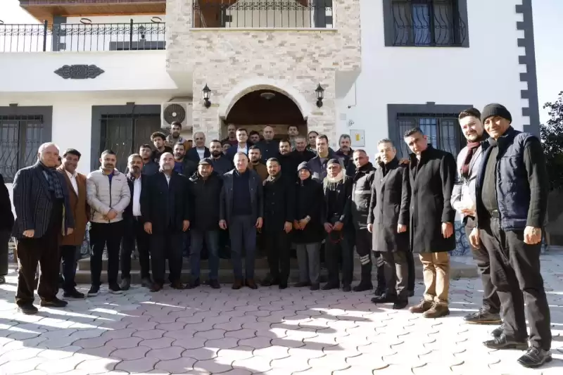 Doç. Dr. Lütfü Savaş, Kırıkhan’da Hemşehrileri Ile Bir Araya Geldi.