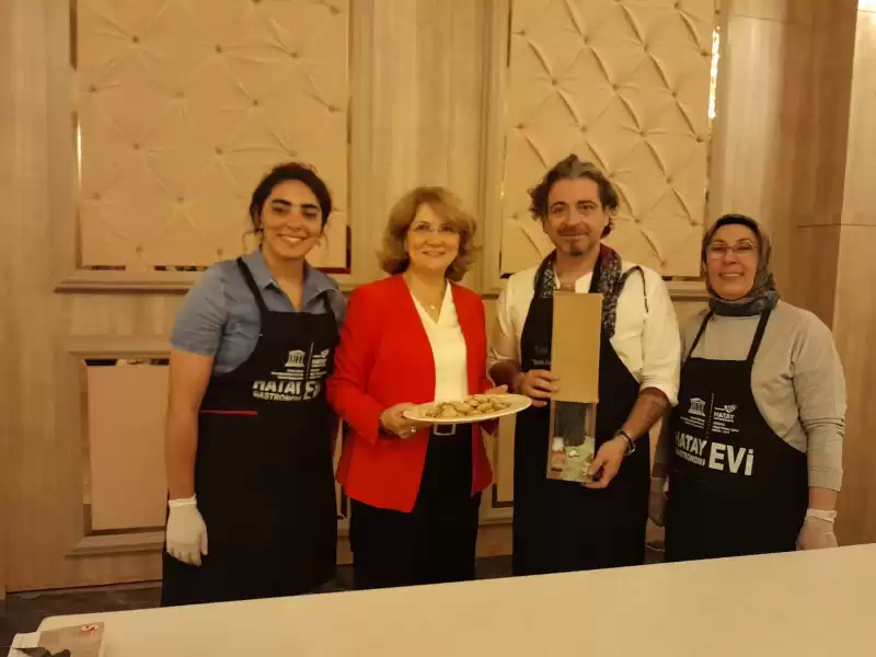 SİBEL TATAR: HATAY MUTFAK KÜLTÜRÜ KORUNARAK NESİLDEN NESLE AKTARILMALI