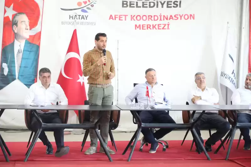 CHP HATAY İL VE İLÇE YÖNETİCİLERİ, MİLLETVEKİLLERİ VE BELEDİYE BAŞKANLARI  28 MAYIS SEÇİMİ İÇİN BİRARAYA GELDİ.