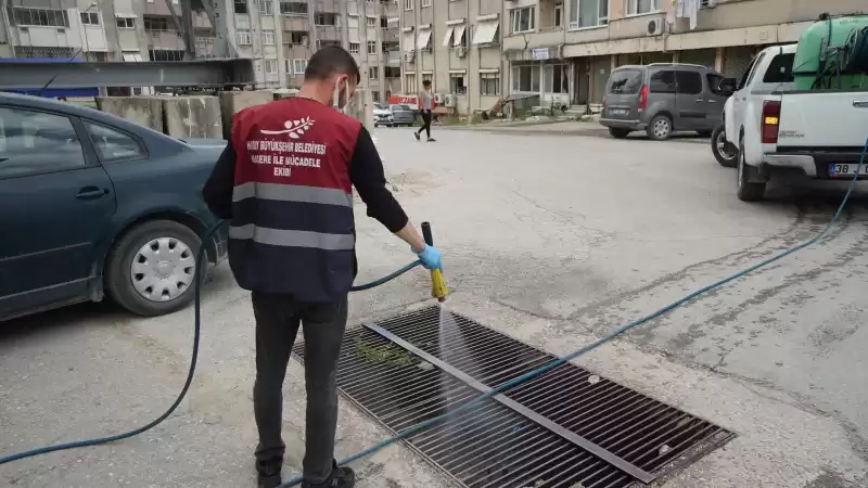 HAŞERE İLE MÜCADELE İL GENELİNDE DEVAM EDİYOR