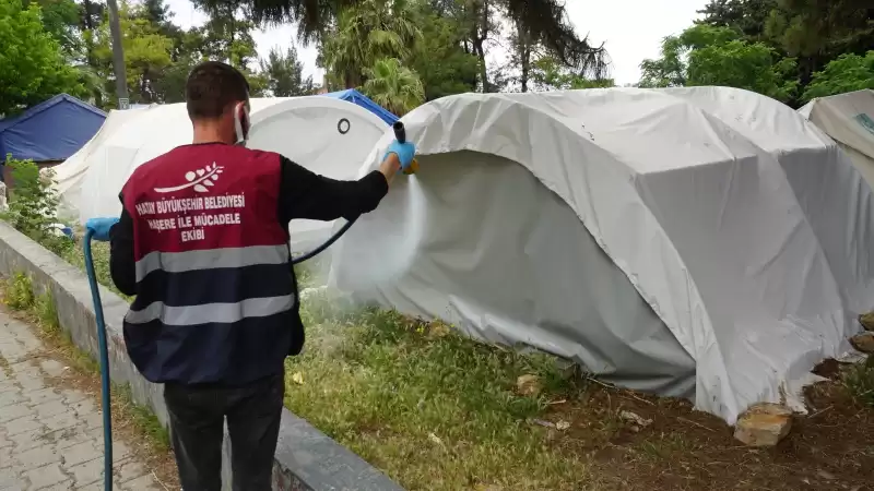 HAŞERE İLE MÜCADELE İL GENELİNDE DEVAM EDİYOR