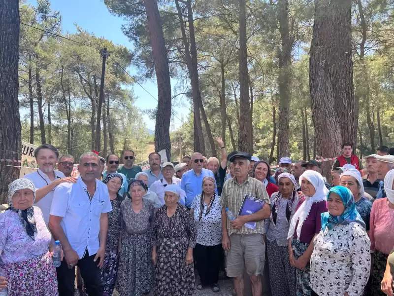 Zafer Partisi Genel Başkanı Prof. Dr. Ümit Özdağ, Muğla’nın Milas Ilçesine Bağlı İkizköy’deki Akbelen Ormanı’nda Basın Açıklaması Yaptı.