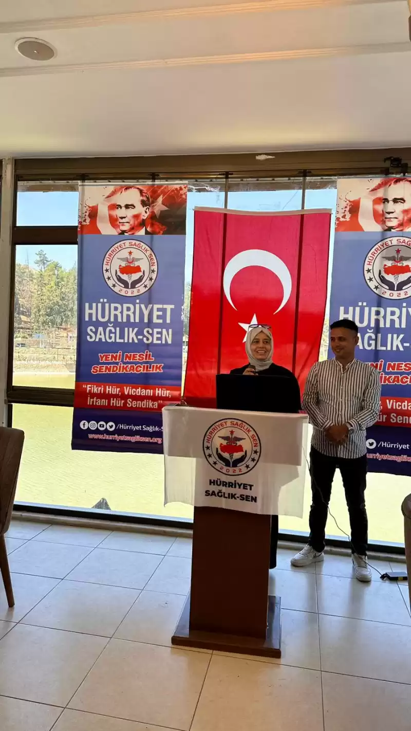 “ HÜRRİYET SAĞLIK-SEN’DEN DUYGU YÜKLÜ HATAY BULUŞMASI “