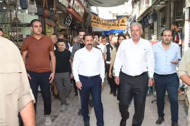 VALİ MASATLI VE BAŞKAN YILMAZ’DAN  AHİLİK HAFTASI MÜNASEBETİ İLE ESNAFA ZİYARET