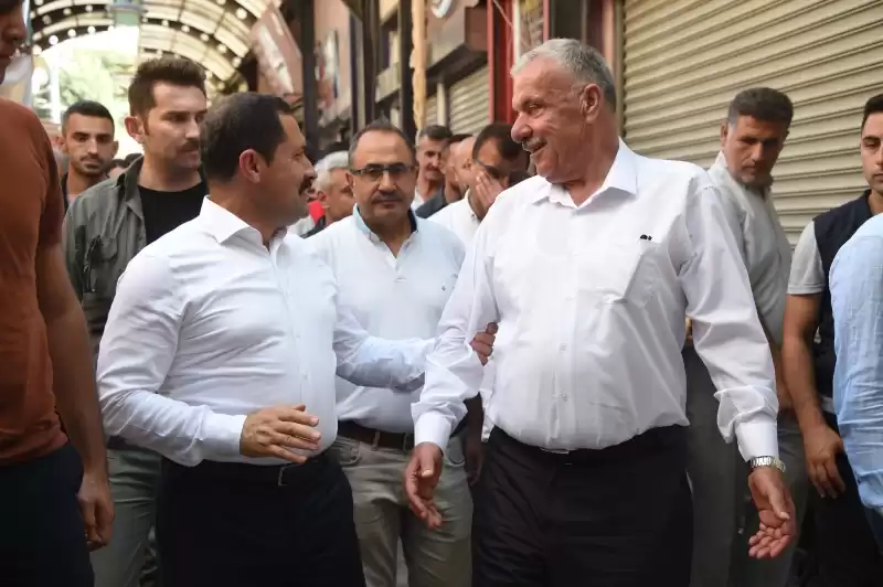 VALİ MASATLI VE BAŞKAN YILMAZ’DAN  AHİLİK HAFTASI MÜNASEBETİ İLE ESNAFA ZİYARET