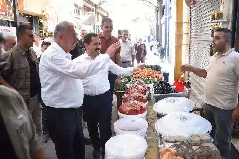 VALİ MASATLI VE BAŞKAN YILMAZ’DAN  AHİLİK HAFTASI MÜNASEBETİ İLE ESNAFA ZİYARET