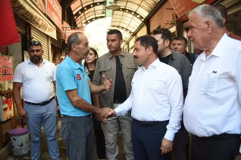 VALİ MASATLI VE BAŞKAN YILMAZ’DAN  AHİLİK HAFTASI MÜNASEBETİ İLE ESNAFA ZİYARET