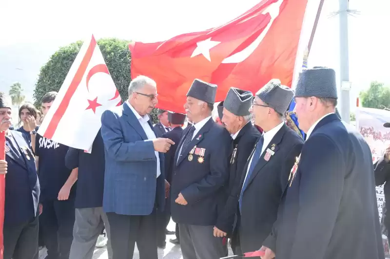19 EYLÜL GAZİLER GÜNÜ DÜZENLENEN TÖREN İLE KUTLANDI