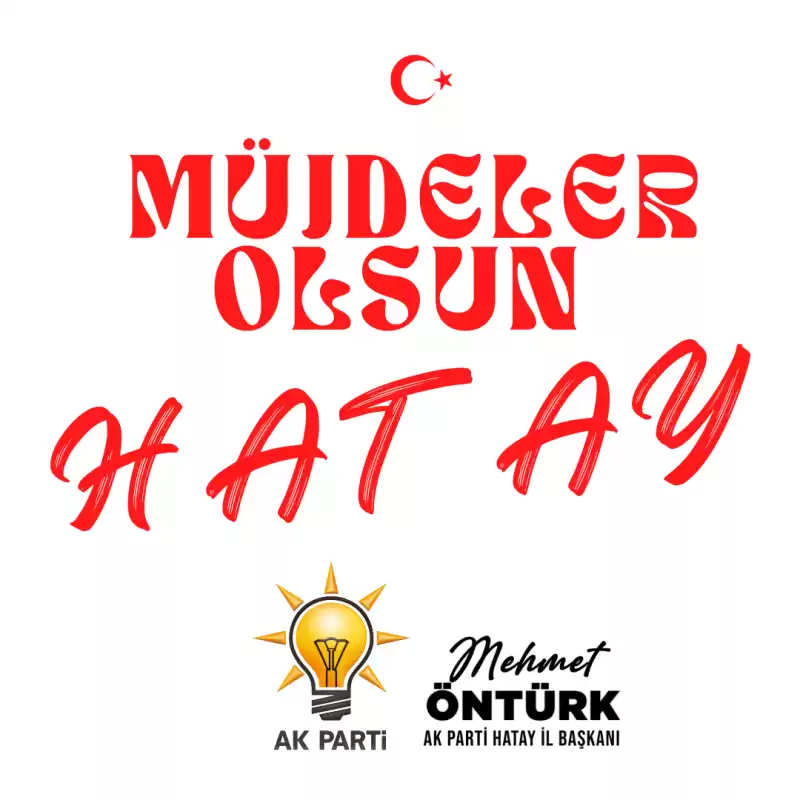 MÜJDELER OLSUN HATAY