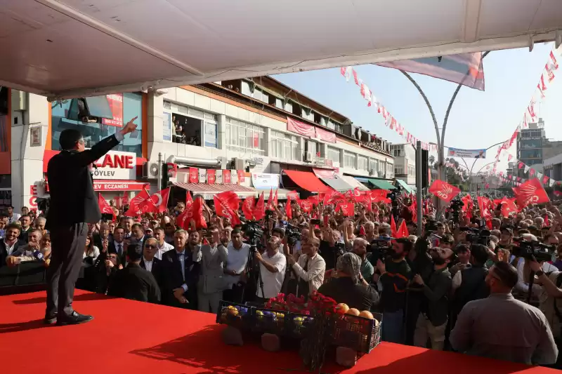 CHP GENEL BAŞKANI ÖZGÜR ÖZEL HATAY ZİYARETİNİ DEĞERLENDİRDİ