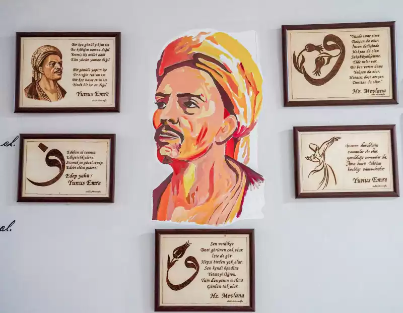 CEMİL MERİÇ SANAT SOKAĞI YAPILDI