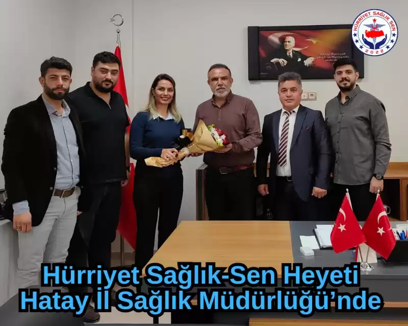 “ HÜRRİYET SAĞLIK-SEN, DEPREM BÖLGESİ HATAY’DA SAĞLIK ÇALIŞALARI İÇİN İL SAĞLIK MÜDÜRÜ UZM. DR. TUNGA BARÇIN İLE GÖRÜŞTÜ “