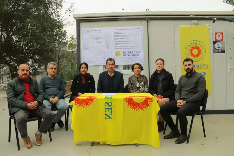 HATAY EĞİTİM SENDEN MİLLİ EĞİTİM BAKANLIĞI’NA ZAYIF KARNE VERDİ