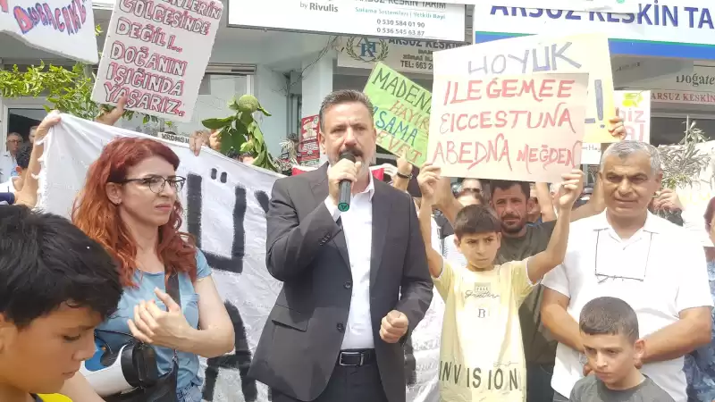 ARSUZ ‘MADEN OCAĞI’NA HAYIR DEDİ!
