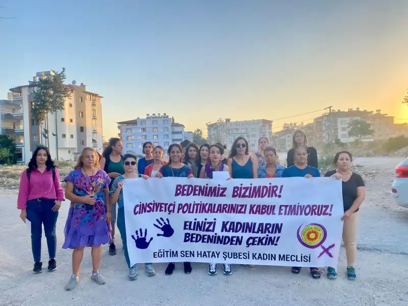 BEDENİMİZ BİZİMDİR! CİNSİYETÇİ EĞİTİM POLİTİKALARINIZI KABUL ETMİYORUZ!