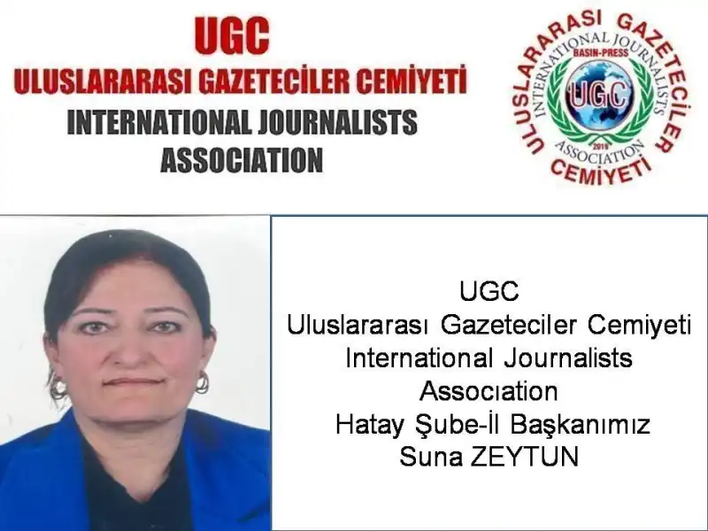 UGC Hatay Şubesi’nde Yeni Dönem: Başkan Suna Zeytun